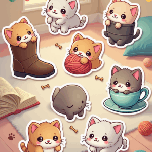 Kids Stickers - Sheet v30